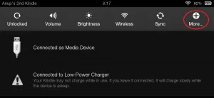 More Settings