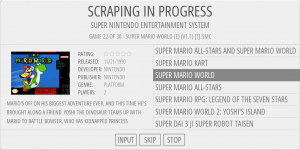 Scraping Progress