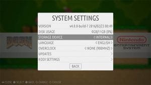System Settings