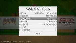 System Settings