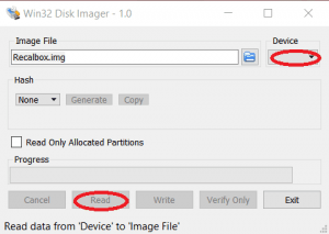 Win32DiskImager