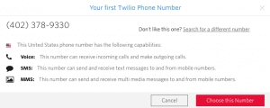 Get a new phone number
