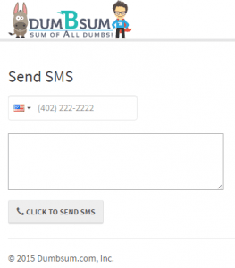 SendSMS