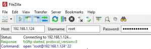 FileZilla SSH FTP