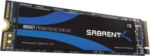 Sabrent 1TB Rocket NVMe PCIe M.2 2280 Internal SSD